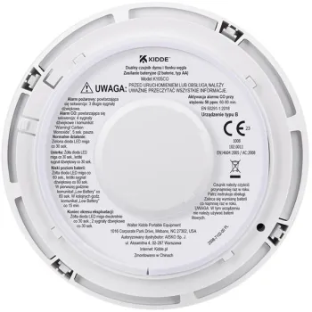 Czujnik czadu i dymu 2w1 Kidde K10SCO-1355736