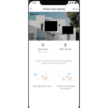 Wideodomofon Ezviz EP3x (3MP+2MP) zasilany bateriami z panelem słonecznym-1356426