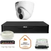 Zestaw monitoringu IP BCS Point 1x Kamera BCS-P-EIP28FWR3-Ai2 Rejestrator z dyskiem