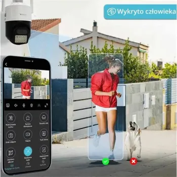 Kamera IP ORLLO Z17 Ultra 4K zewnętrzna obrotowa GSM na kartę SIM 8MPx-1366190