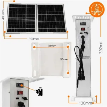 Kamera Zewnętrzna Obrotowa GSM na Kartę SIM Orllo Z7 PRO + Panel fotowoltaiczny SM6030 Pro-1360036