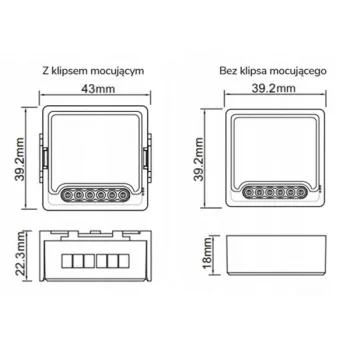 Moduł OXT mini sterownik scen 12 akcji 230V ZigBee TUYA T254-1369492