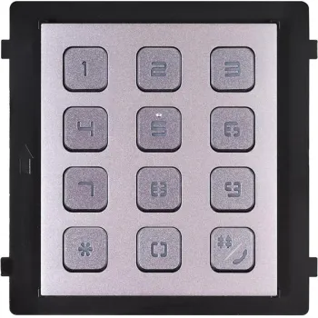 WIDEODOMOFON HIKVISION DS-KIS704EY-ACW2/Aluminium-1362248