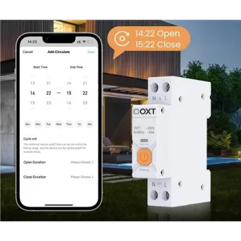 Inteligentny Sterownik OXT | 63A | Licznik | WiFi | Tuya T335-1369499