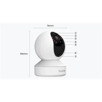 Kamera IP Reolink E Series E330 Biała 5MP Wi-Fi-1368431