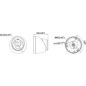 Kamera IP Hikvision DS-2CD1361G2-LIU 2.8mm PL-1369065