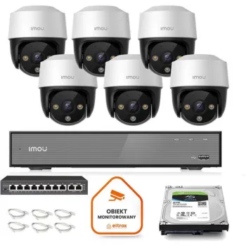 Zestaw monitoringu Imou 6x kamera Cruiser 4MP POE