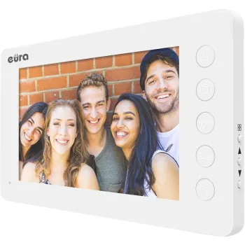 Wideodomofon EURA VDP-76A3 biały monitor-1365653