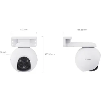 Kamera IP Ezviz H80f Multi z potrójnym obiektywem 12MPx (3 x 2K+)-1364582