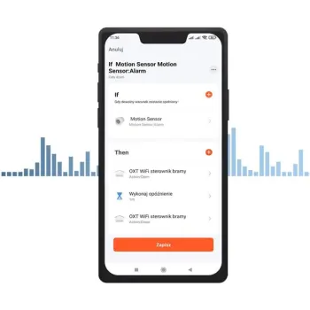 Moduł OXT z sensorem do silnika bramy garażu ZigBee TUYA T250G-1367987