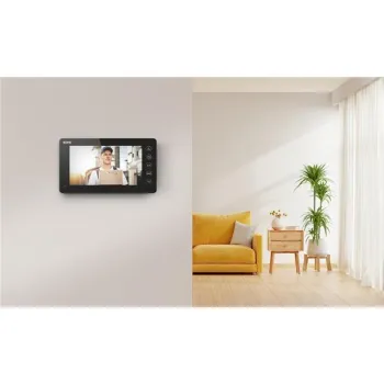 Wideodomofon EURA VDP-76A3 czarny monitor-1365640