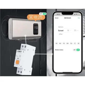 Inteligentny Sterownik OXT | 63A | Licznik | WiFi | Tuya T335-1369498
