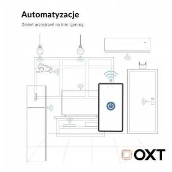 Moduł OXT przekaźnik 1 obwód pomiar 16A WIFI TUYA T220P-1367973