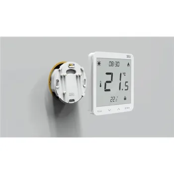 Przewodowy dwustanowy regulator pokojowy podtynkowy biały ST-297z v3 Tech sterowniki-1365039