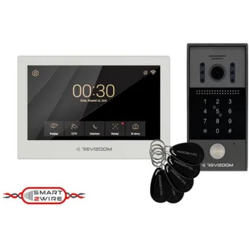 Wideodomofon REVIZOOM RM-T273HD WHITE/RC-212HD-CK1-1367830