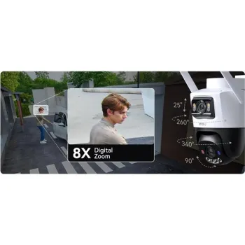 Kamera IP Imou AOV Dual 10MP (5MP+5MP) z panelem solarnym 2.4GHz WiFi+4G-1368160