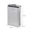 Oczyszczacz powietrza WEBBER AP9700 WI-FI srebrny-1379455