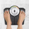 Klasyczna waga łazienkowa mechaniczna analogowa do 180 kg czarna WEBBER BMI-1379579