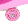 Jeździk grawitacyjny LED Swing Fix S3 świecące koła różowy-1378870