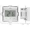 ENGO Controls E55-W - Internetowy, podtynkowy regulator temperatury do ramki 55x55, Wi-F-1370768