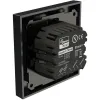 Termostat Heatit Z-TRM6 Black Matt Z-Wave Thermostat 3600W 16A 868,4 Mhz-1377922