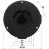 UCHWYT KAMERY STG-PFA130-E(BLACK)-1377552