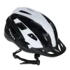 Kask rowerowy na rower RALLEX damski męski regulowany czarno-biały M 54-58cm-1378465
