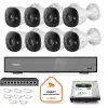 Zestaw monitoringu Imou 8x kamera PS3E-8Q0 8MP POE