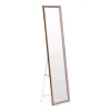 Duże lustro stojące 148 cm aluminiowa rama rozstawiane ModernHome-1379510