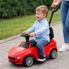 Jeździk pchacz samochód auto z dźwiękiem i światłami czerwony-1378777