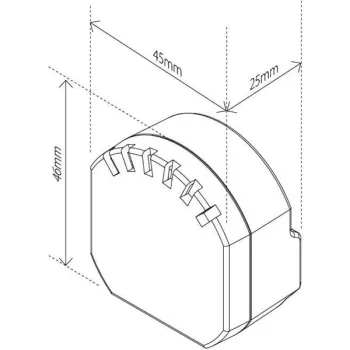Przełącznik Heatit ZM Single Relay 16A Z-wave-1377880