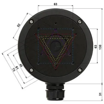 UCHWYT KAMERY STG-1280ZJ-S(BLACK)-1377570