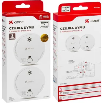 Zestaw 2 czujek dymu KIDDE 2030-DSR3-1374812
