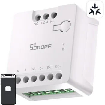 Przełącznik SONOFF MINI-D Matter Wi-Fi AC/DC 12-48V-1377673