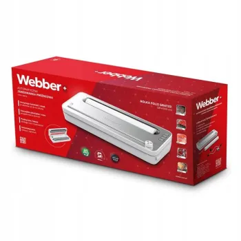 Zgrzewarka próżniowa do pakowania żywności 120W akcesoria biała-1379603