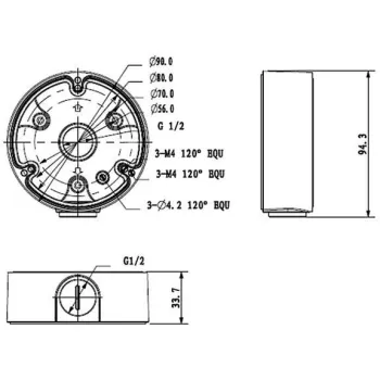 UCHWYT KAMERY STG-PFA135-1377463
