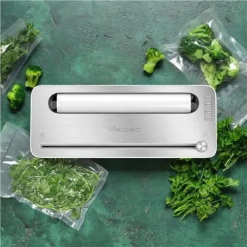 Zgrzewarka próżniowa do pakowania żywności 120W akcesoria biała-1379601