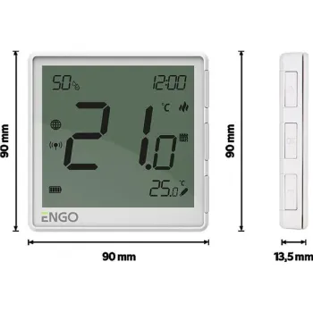 ENGO Controls EONE-BATW - Internetowy regulator temp,-1370747