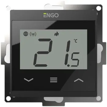 ENGO Controls E55-B - Internetowy, podtynkowy regulator temperatury do ramki 55x55, Wi-F-1370762