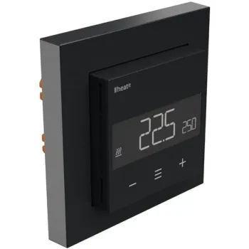 Termostat Heatit WiFi6 Black Matt Wi-Fi Thermostat 3600W 16A-1377895