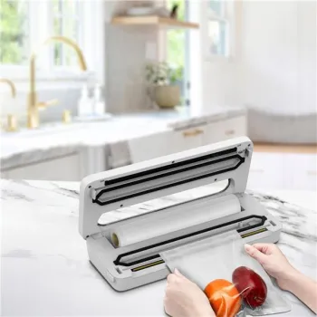 Zgrzewarka próżniowa do pakowania żywności 120W akcesoria biała-1379600