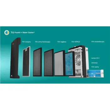 Oczyszczacz powietrza WEBBER AP9700 WI-FI srebrny-1379450