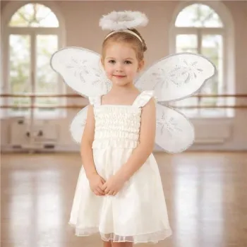 Kostium strój karnawałowy przebranie aniołek aureola jasełka 3 el rozmiar M-1378733