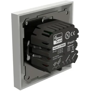 Termostat Heatit Z-TRM6 White RAL 9003 Z-Wave Thermostat 3600W 16A 868,4 Mhz-1377912