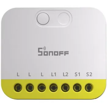 Dwukanałowy mini przełącznik bez N Sonoff MINI-ZB2GS-L ZigBee-1378053
