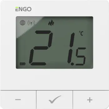 ENGO Controls Inteligentny zestaw ogrzewania Biały (E25-BATW-4 + ETRV-M30)-1373335