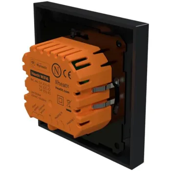 Termostat Heatit WiFi6 Black Matt Wi-Fi Thermostat 3600W 16A-1377897