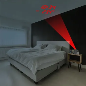 Stacja pogodowa z DCF 3 czujniki projektor laserowy-1379520