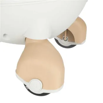 Jeździk grawitacyjny LED Swing Fix S4 świecące koła z muzyką grający 76cm złoto-biały max 100kg-1378806