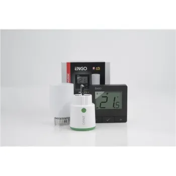 ENGO Controls Inteligentny zestaw ogrzewania Czarny (E25-BATB + ETRV-M30 + EPlug WiFi)-1373366